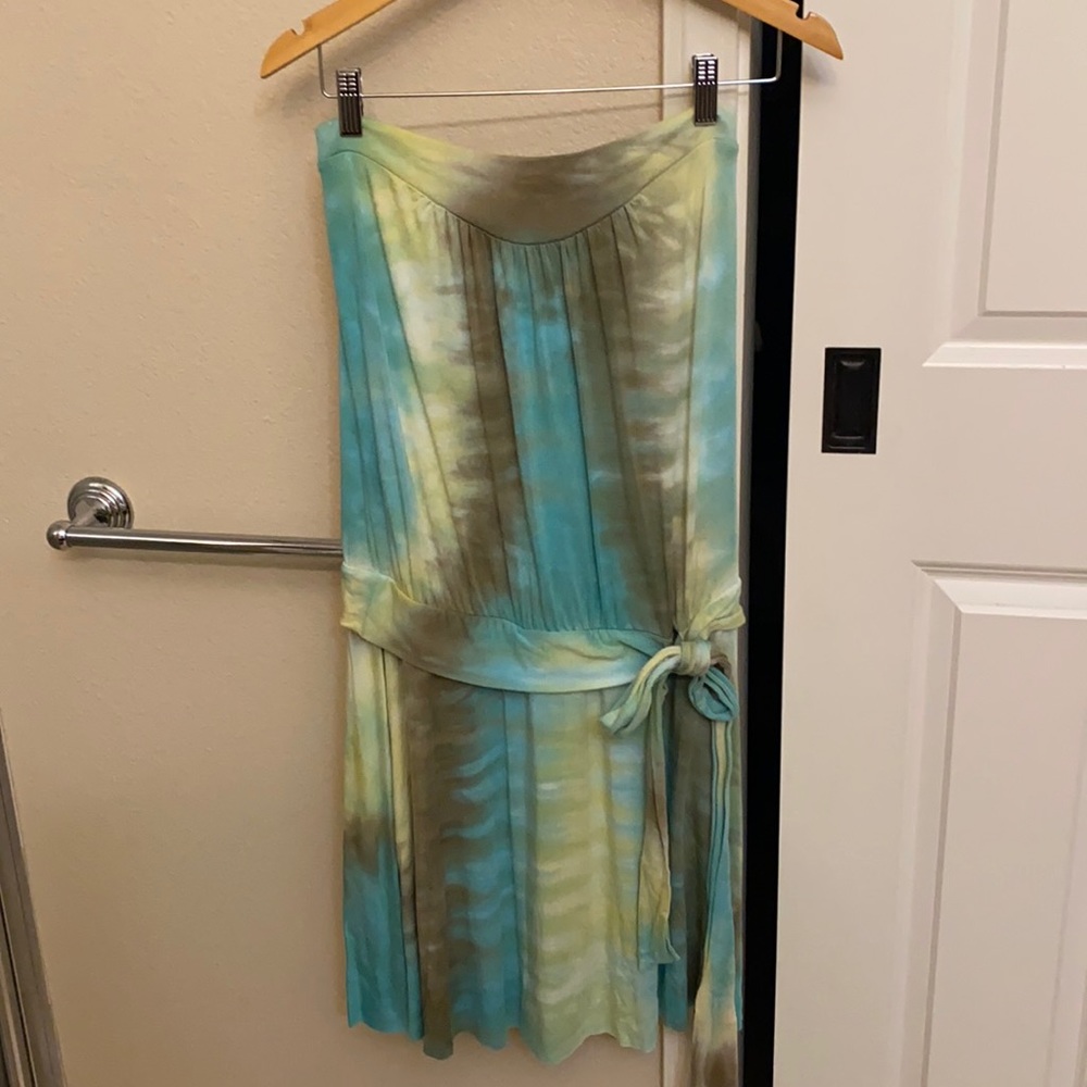 Three Dots Strapless Dress